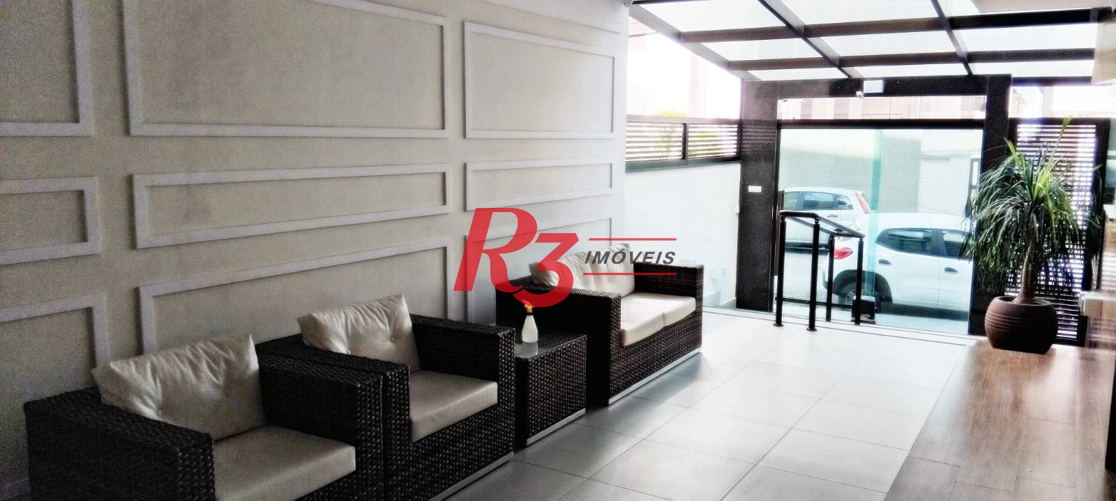 Apartamento com 2 dormitórios para alugar, 73 m² por R$ 3.500,00/mês - Ponta da Praia - Santos/SP