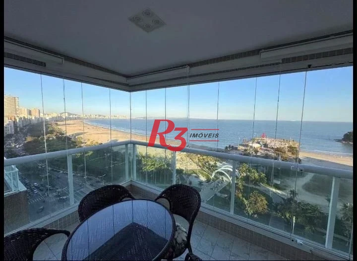 Apartamento com 3 dormitórios à venda, 115 m² por R$ 2.780.000,00 - José Menino - Santos/SP