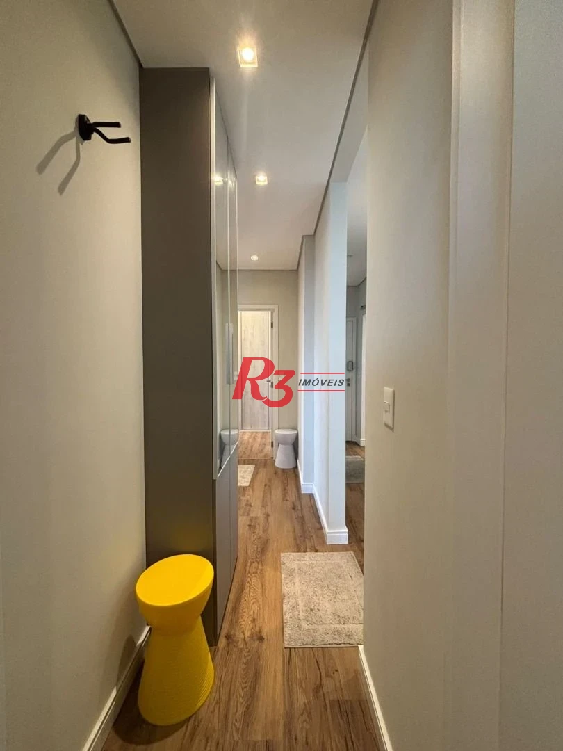 Apartamento com 3 dormitórios à venda, 115 m² por R$ 2.780.000,00 - José Menino - Santos/SP