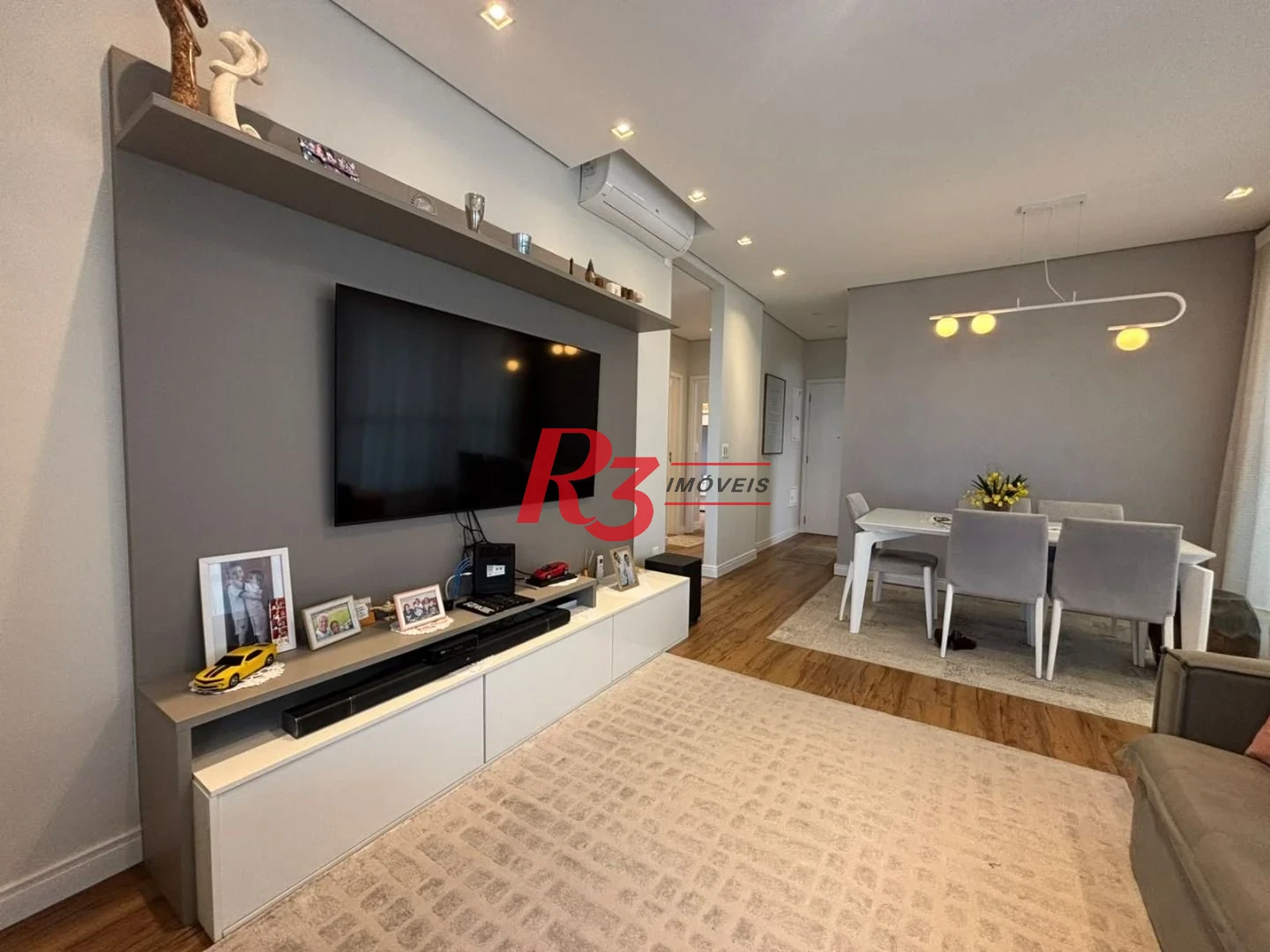 Apartamento com 3 dormitórios à venda, 115 m² por R$ 2.780.000,00 - José Menino - Santos/SP