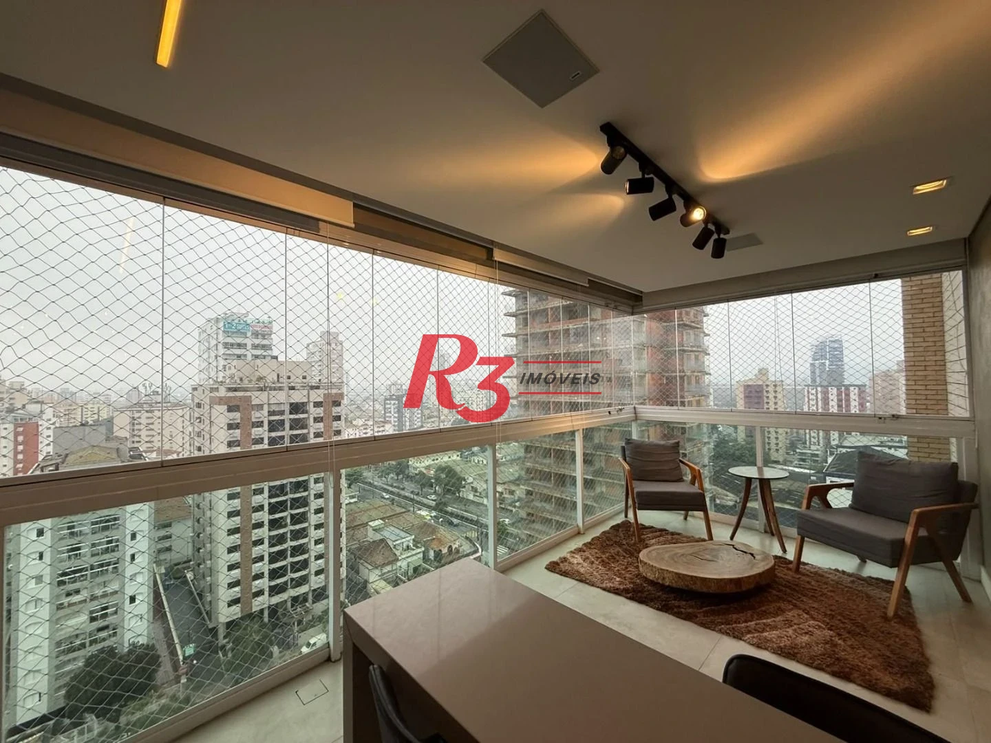 Apartamento com 3 dormitórios para alugar, 119 m² por R$ 11.850,00/mês - Ponta da Praia - Santos/SP