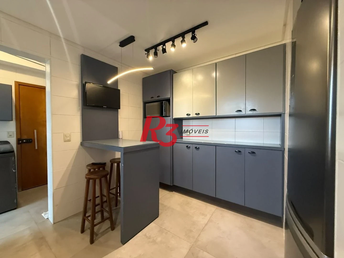 Apartamento com 3 dormitórios para alugar, 119 m² por R$ 11.850,00/mês - Ponta da Praia - Santos/SP