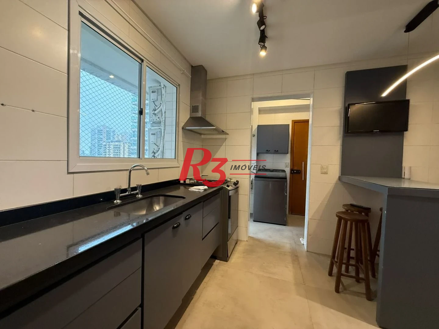 Apartamento com 3 dormitórios para alugar, 119 m² por R$ 11.850,00/mês - Ponta da Praia - Santos/SP