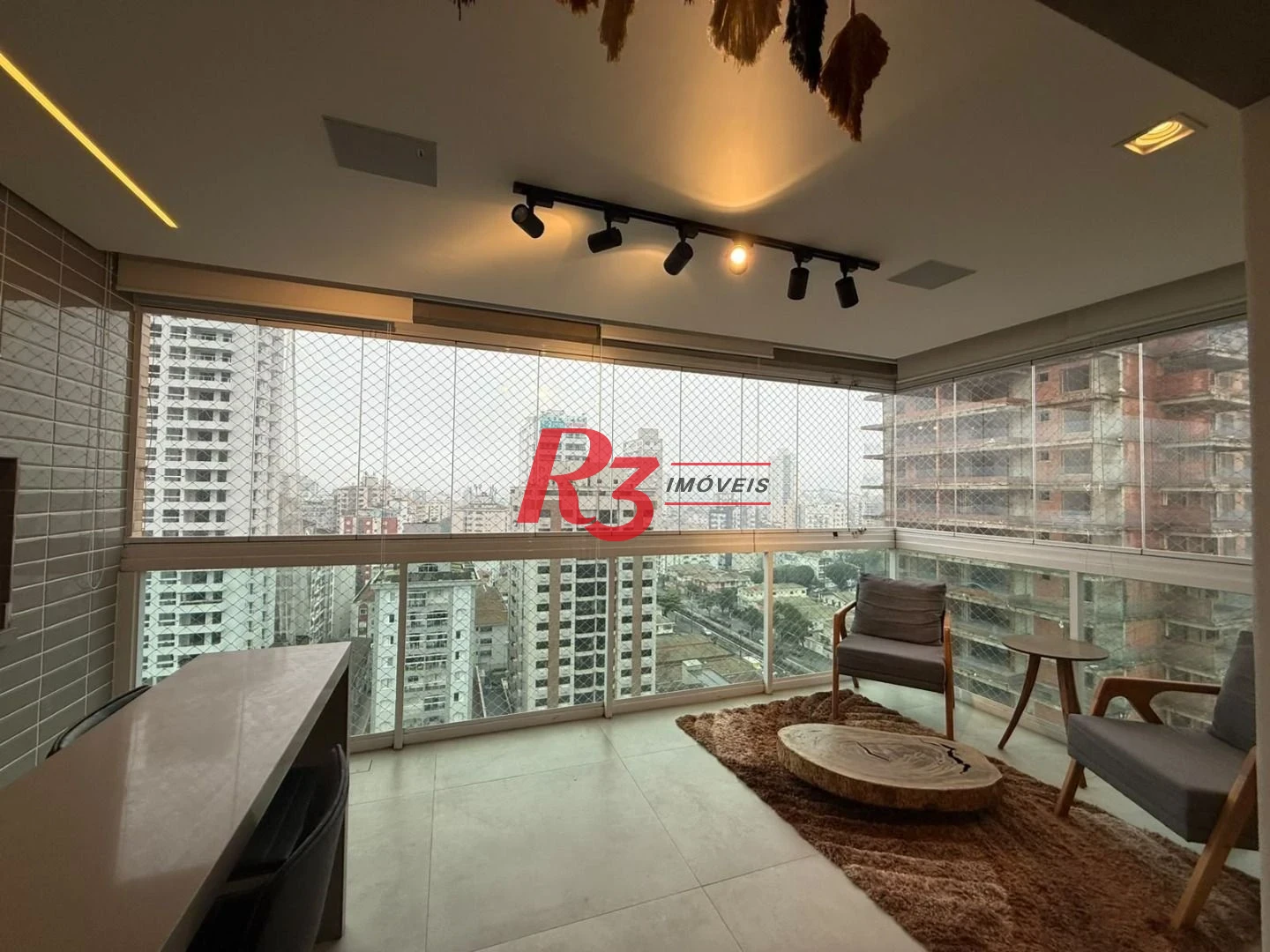 Apartamento com 3 dormitórios para alugar, 119 m² por R$ 11.850,00/mês - Ponta da Praia - Santos/SP