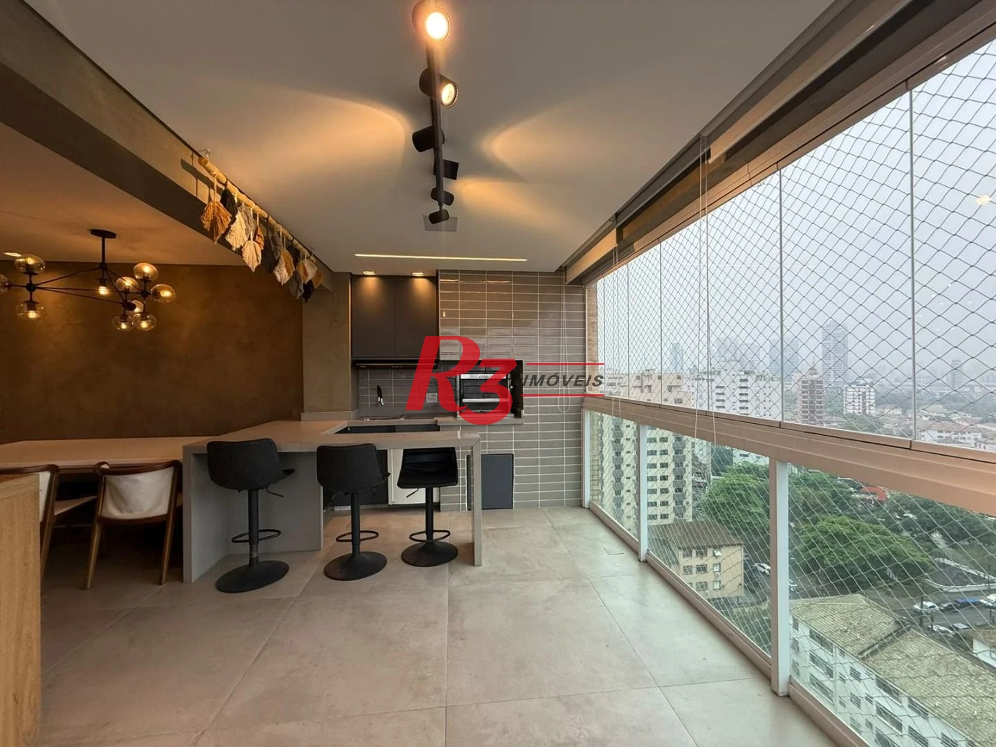 Apartamento com 3 dormitórios para alugar, 119 m² por R$ 11.850,00/mês - Ponta da Praia - Santos/SP