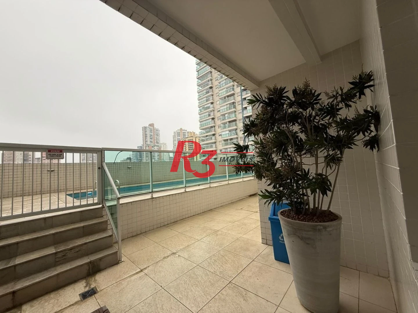 Apartamento com 3 dormitórios para alugar, 119 m² por R$ 11.850,00/mês - Ponta da Praia - Santos/SP