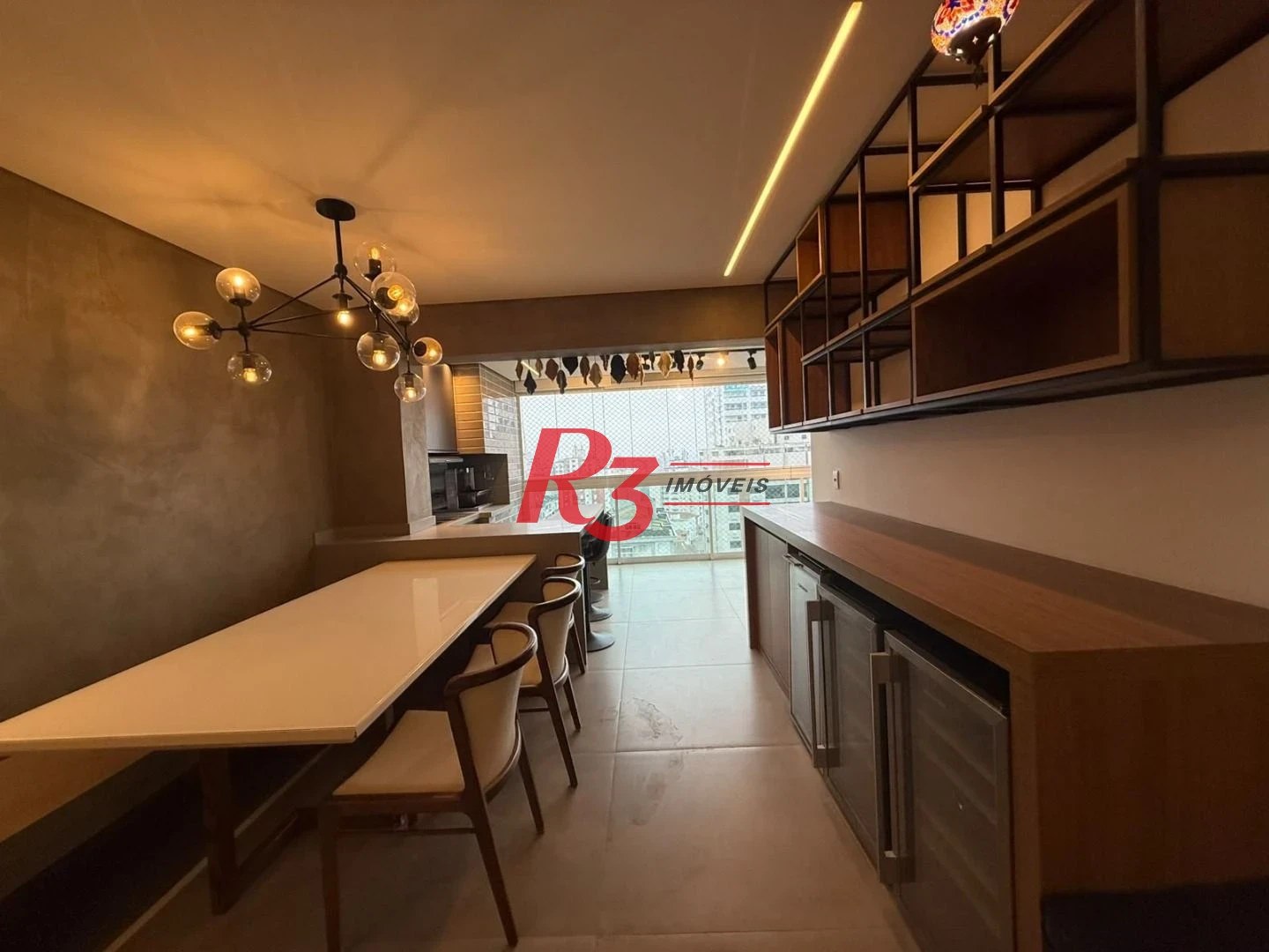 Apartamento com 3 dormitórios para alugar, 119 m² por R$ 11.850,00/mês - Ponta da Praia - Santos/SP