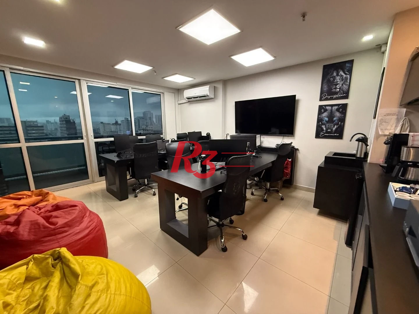 Sala para alugar, 58 m² por R$ 5.500,02/mês - Gonzaga - Santos/SP