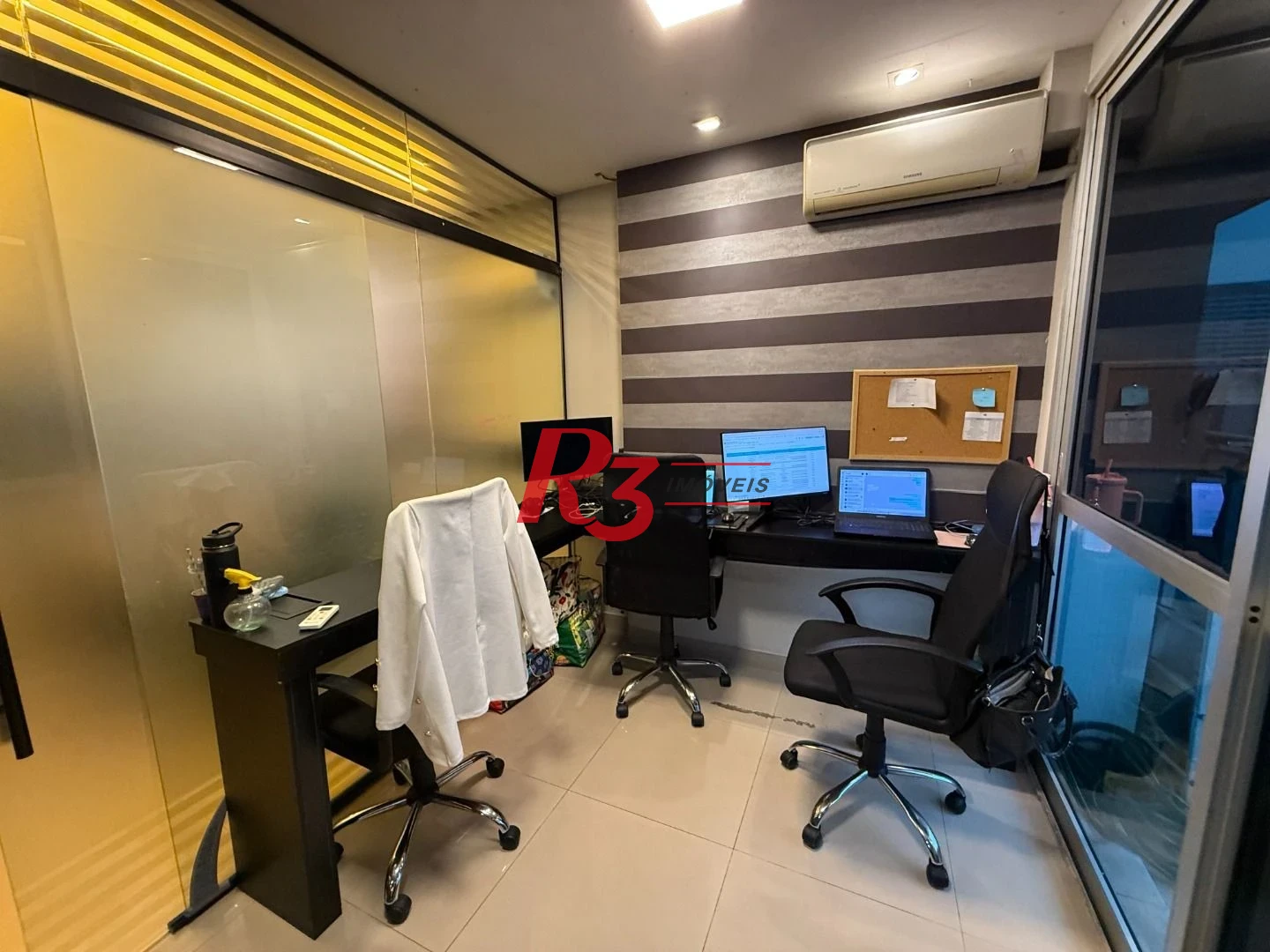 Sala para alugar, 58 m² por R$ 5.500,02/mês - Gonzaga - Santos/SP