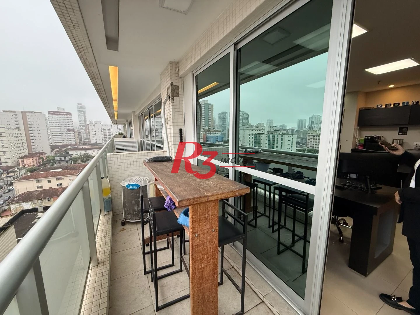 Sala para alugar, 58 m² por R$ 5.500,02/mês - Gonzaga - Santos/SP