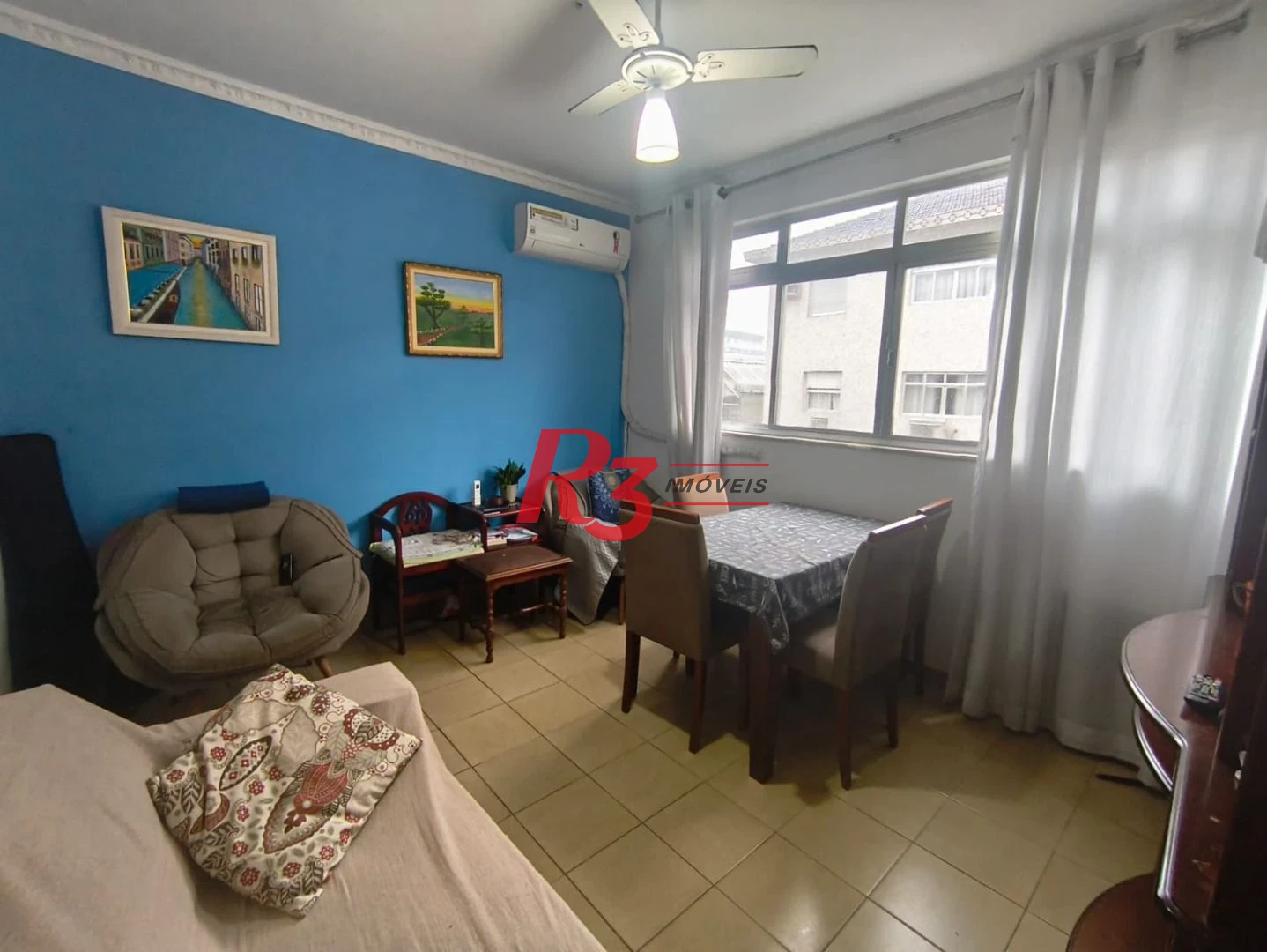 Apartamento à venda, 100 m² por R$ 550.000,00 - Boqueirão - Santos/SP