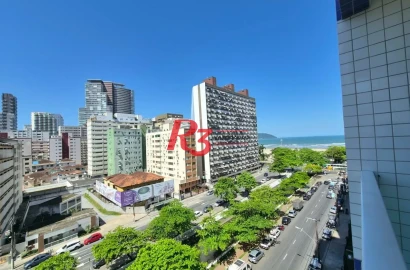 Apartamento com 1 dormitório à venda, 63 m² por R$ 450.000,00 - José Menino - Santos/SP