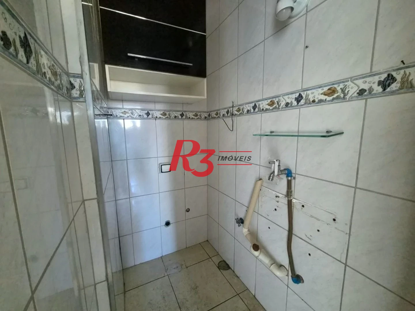 Apartamento com 1 dormitório à venda, 63 m² por R$ 450.000,00 - José Menino - Santos/SP