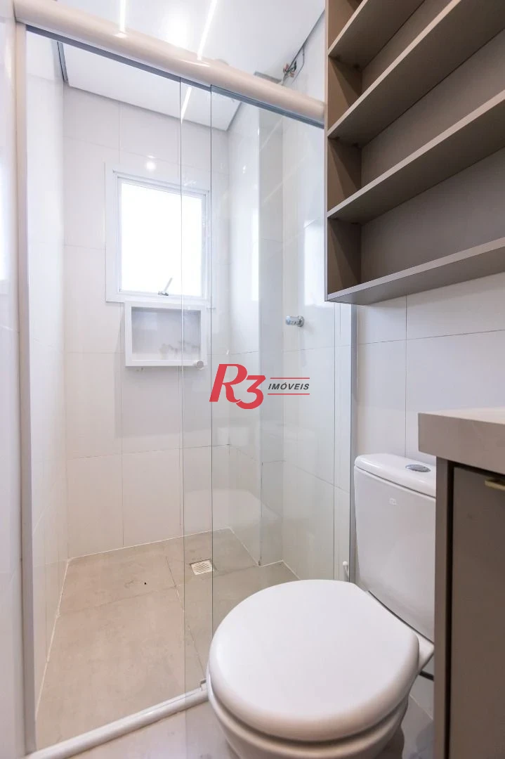 Apartamento com 2 dormitórios à venda, 70 m² por R$ 710.000,00 - Campo Grande - Santos/SP
