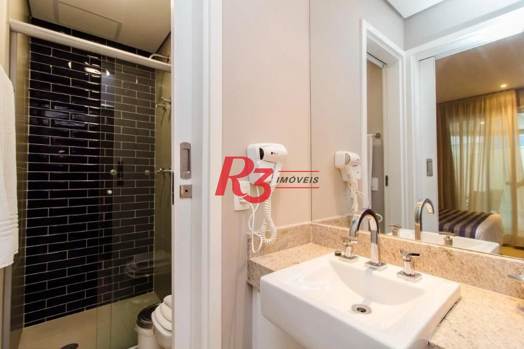 Apartamento Garden com 1 dormitório à venda, 45 m² por R$ 850.000,00 - Pompéia - Santos/SP