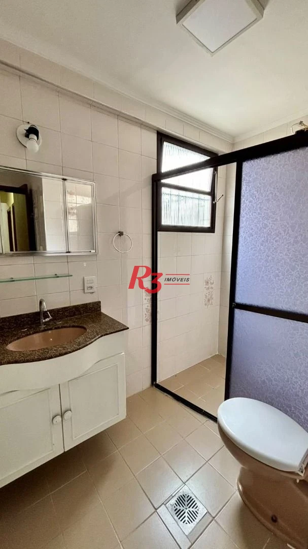 Apartamento com 2 dormitórios à venda, 119 m² por R$ 850.000,00 - Embaré - Santos/SP
