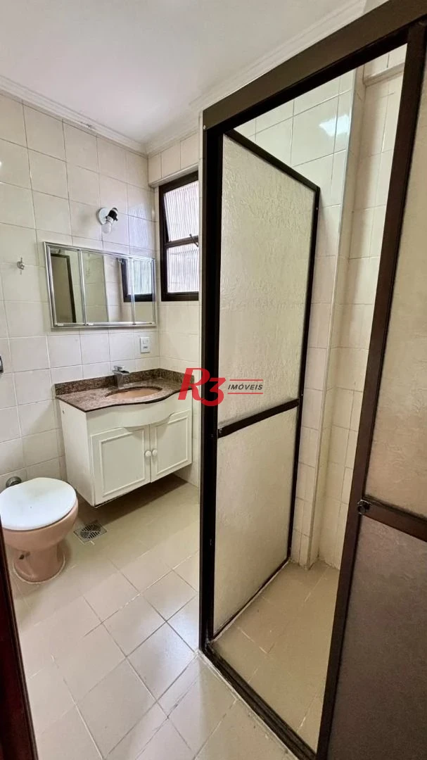 Apartamento com 2 dormitórios à venda, 119 m² por R$ 850.000,00 - Embaré - Santos/SP