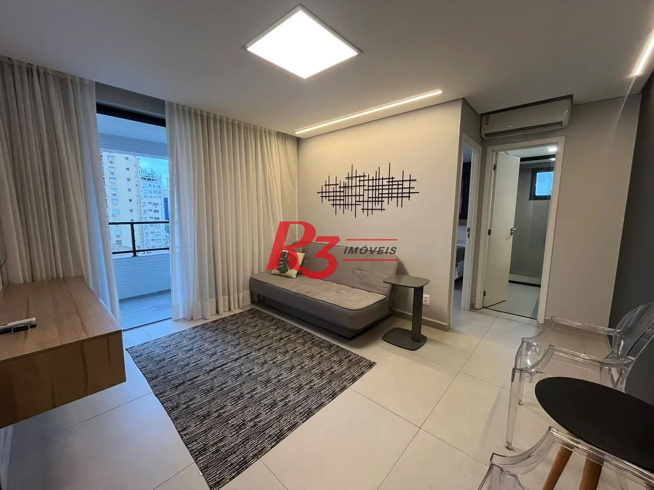Apartamento com 1 dormitório à venda, 57 m² por R$ 770.000,00 - Ponta da Praia - Santos/SP