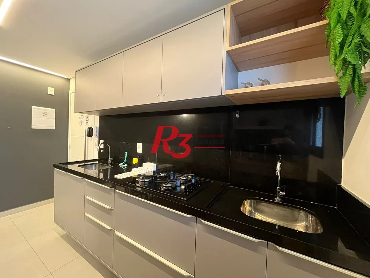 Apartamento com 1 dormitório à venda, 57 m² por R$ 770.000,00 - Ponta da Praia - Santos/SP