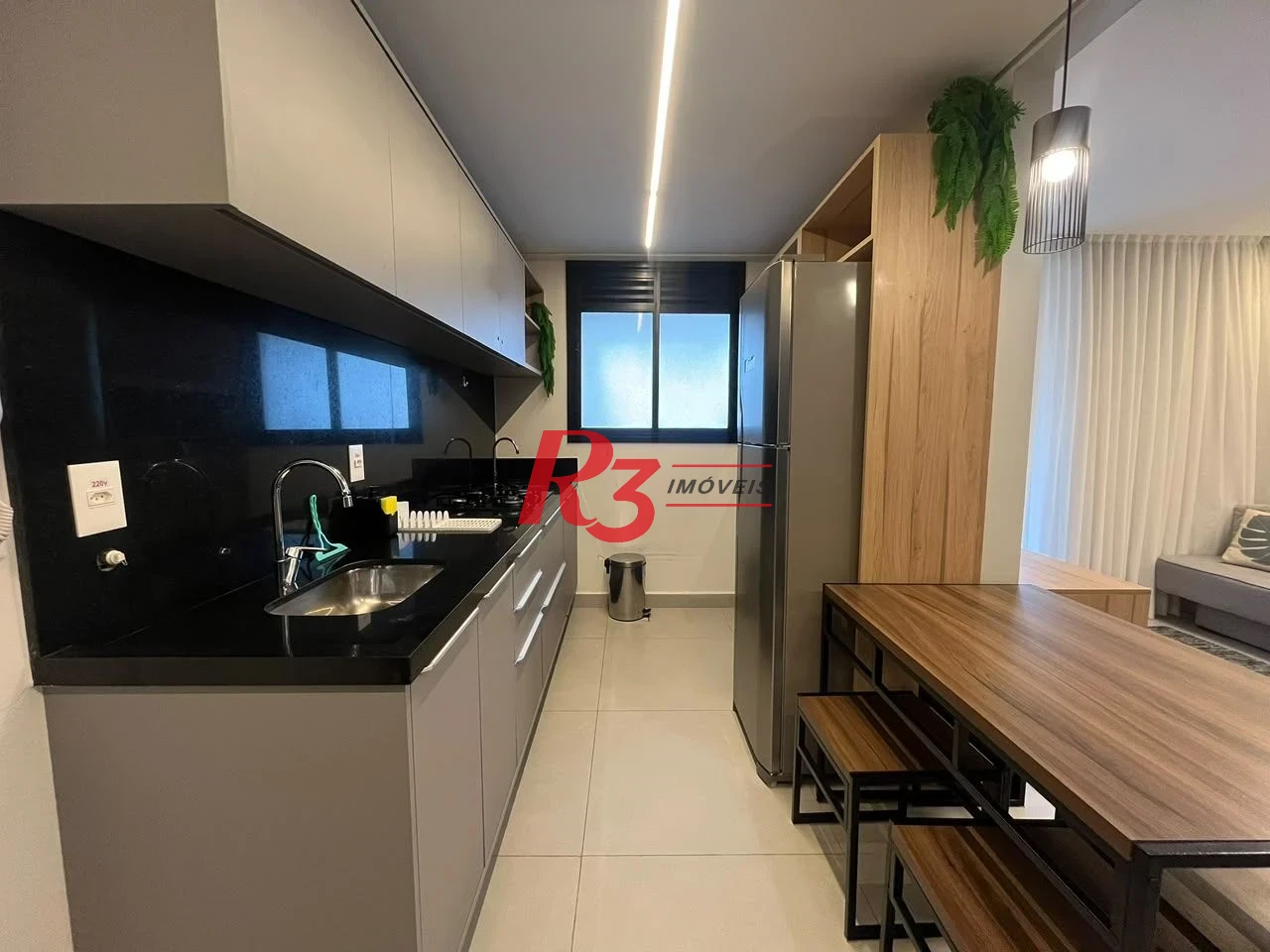 Apartamento com 1 dormitório à venda, 57 m² por R$ 770.000,00 - Ponta da Praia - Santos/SP