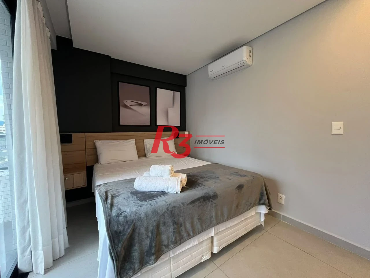 Apartamento com 1 dormitório à venda, 57 m² por R$ 770.000,00 - Ponta da Praia - Santos/SP