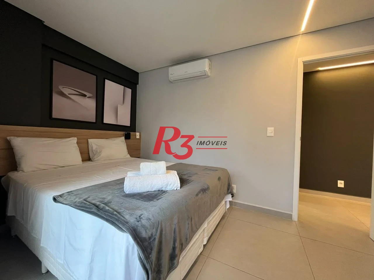 Apartamento com 1 dormitório à venda, 57 m² por R$ 770.000,00 - Ponta da Praia - Santos/SP
