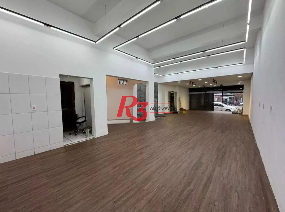 Loja para alugar, 120 m² por R$ 7.000,00/mês - Aparecida - Santos/SP