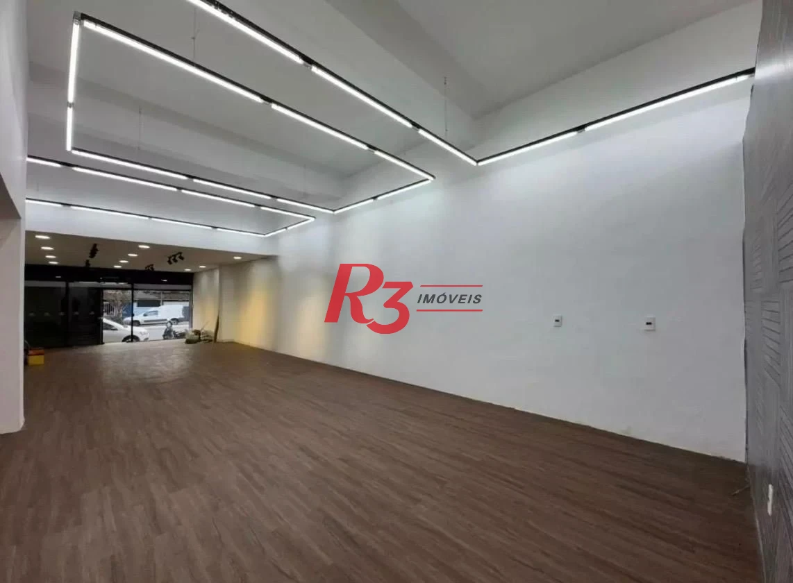 Loja para alugar, 120 m² por R$ 7.000,00/mês - Aparecida - Santos/SP