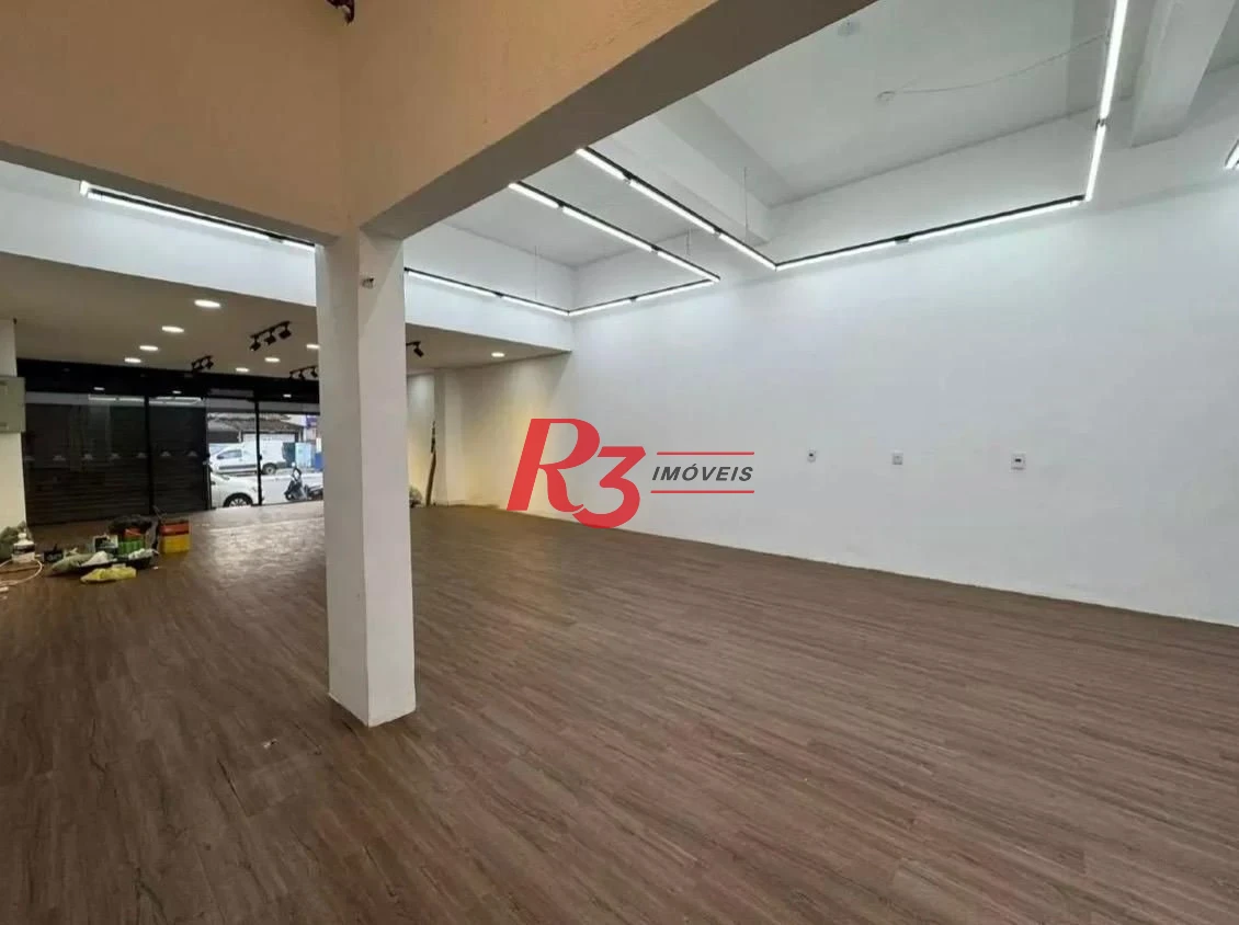 Loja para alugar, 120 m² por R$ 7.000,00/mês - Aparecida - Santos/SP