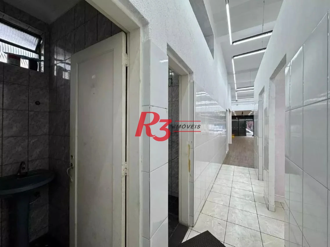 Loja para alugar, 120 m² por R$ 7.000,00/mês - Aparecida - Santos/SP