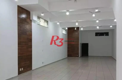 Loja para alugar, 240 m² por R$ 7.000,00/mês - Aparecida - Santos/SP