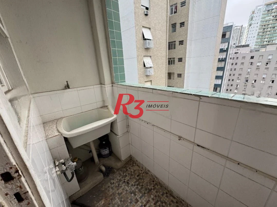 Apartamento com 1 dormitório à venda, 73 m² por R$ 425.000,00 - José Menino - Santos/SP