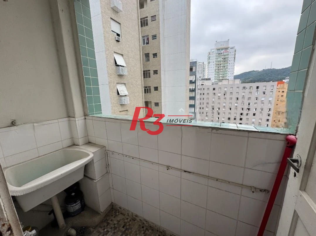 Apartamento com 1 dormitório à venda, 73 m² por R$ 425.000,00 - José Menino - Santos/SP