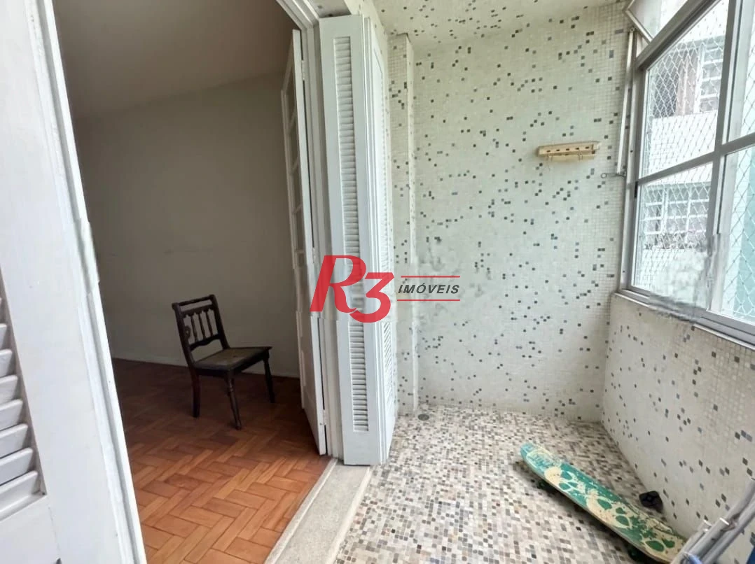 Apartamento com 1 dormitório à venda, 73 m² por R$ 425.000,00 - José Menino - Santos/SP