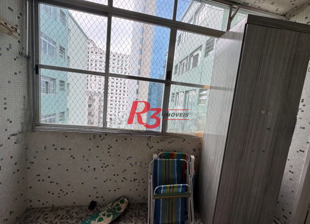 Apartamento com 1 dormitório à venda, 73 m² por R$ 425.000,00 - José Menino - Santos/SP