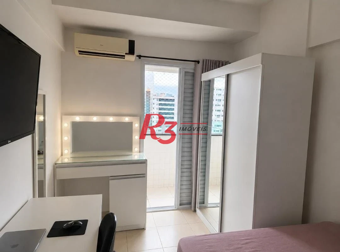 Apartamento com 2 dormitórios à venda, 72 m² por R$ 730.000,00 - Macuco - Santos/SP