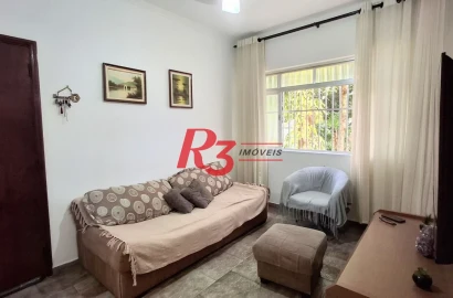 Apartamento com 3 dormitórios à venda, 99 m² por R$ 479.000,00 - José Menino - Santos/SP