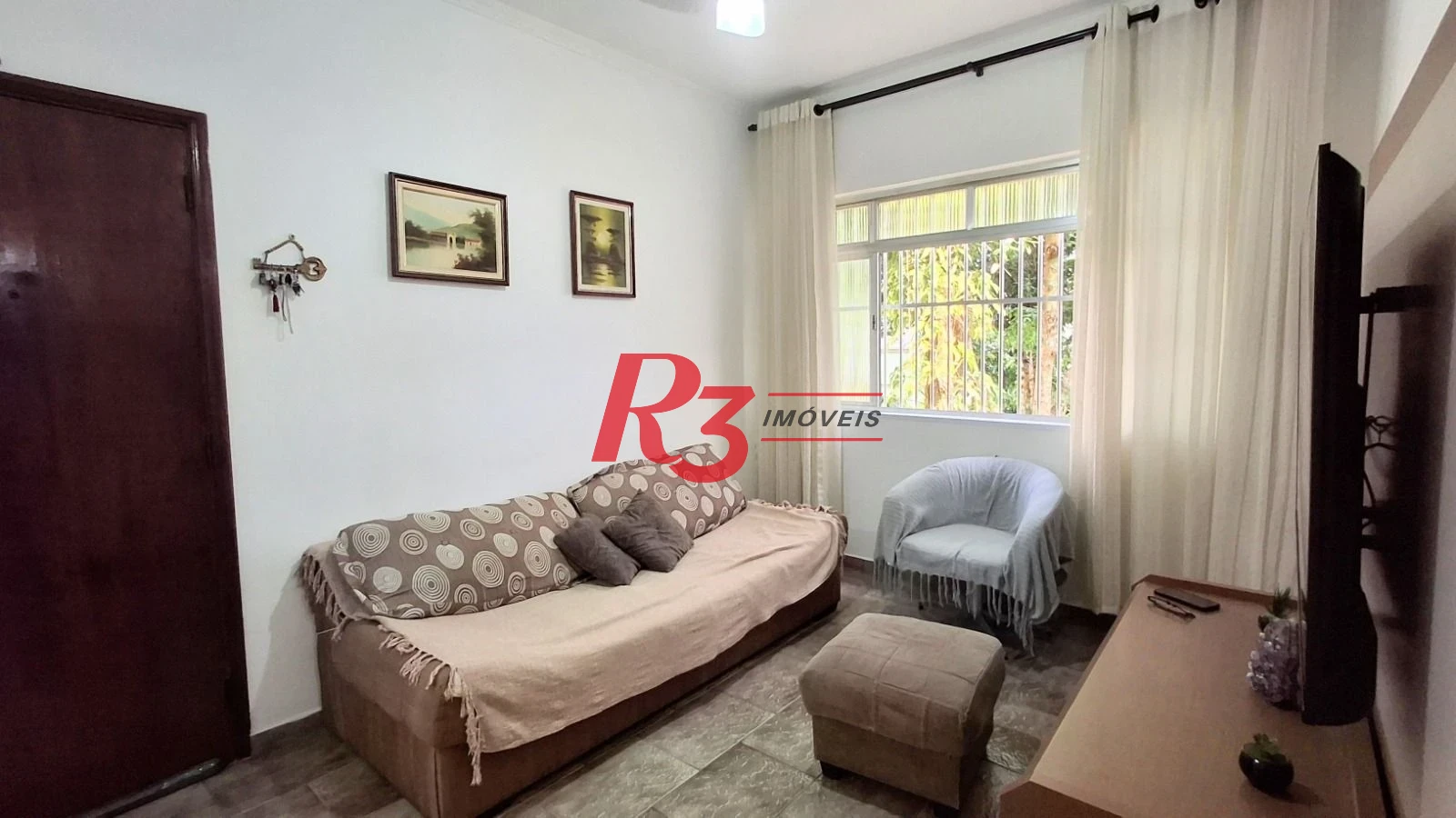 Apartamento com 3 dormitórios à venda, 99 m² por R$ 479.000,00 - José Menino - Santos/SP