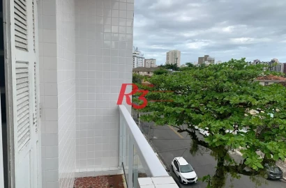 Apartamento com 3 dormitórios à venda, 77 m² por R$ 300.000,00 - Vila Belmiro - Santos/SP