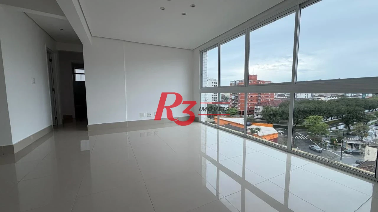 Apartamento com 3 dormitórios, 110 m² - venda por R$ 900.000,00 ou aluguel por R$ 5.000,00/mês - Marapé - Santos/SP