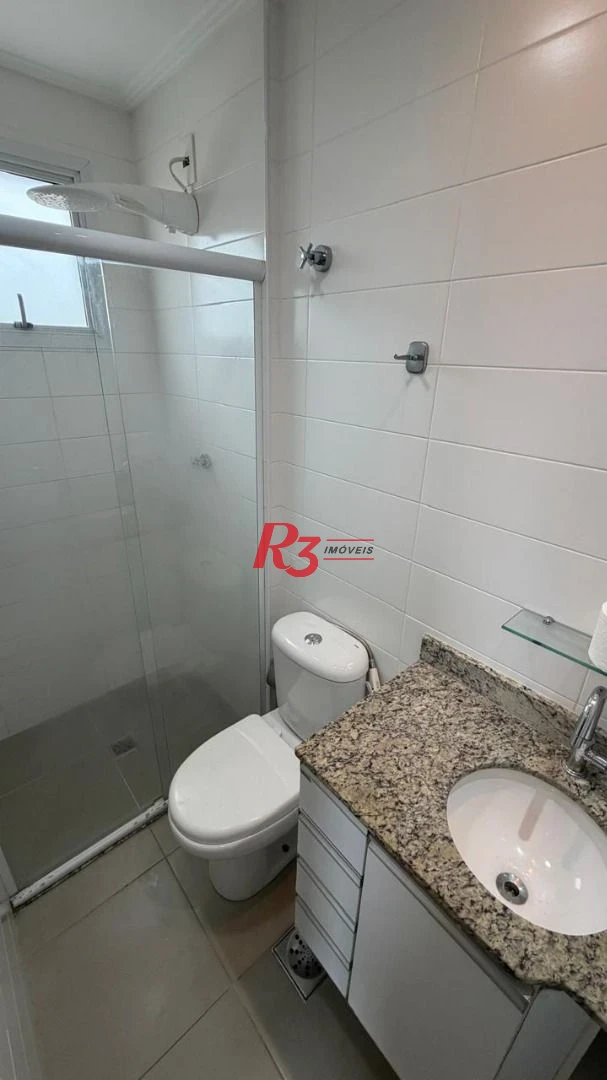 Apartamento com 3 dormitórios, 110 m² - venda por R$ 900.000,00 ou aluguel por R$ 5.000,00/mês - Marapé - Santos/SP