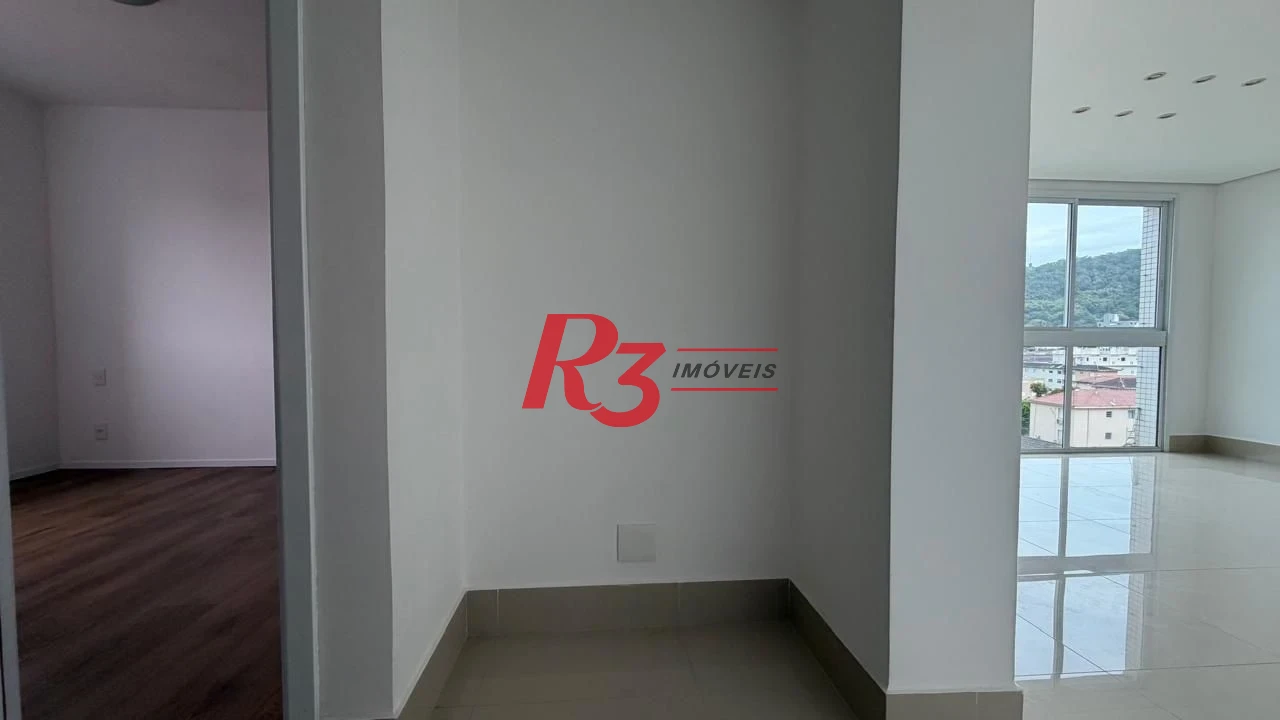 Apartamento com 3 dormitórios, 110 m² - venda por R$ 900.000,00 ou aluguel por R$ 5.000,00/mês - Marapé - Santos/SP