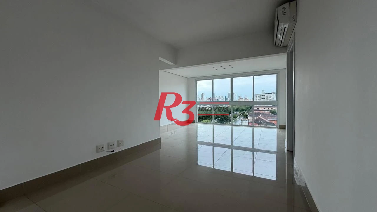 Apartamento com 3 dormitórios, 110 m² - venda por R$ 900.000,00 ou aluguel por R$ 5.000,00/mês - Marapé - Santos/SP