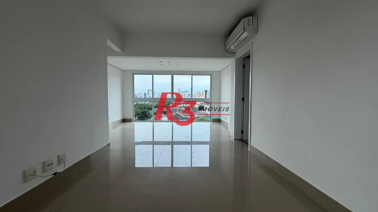 Apartamento com 3 dormitórios, 110 m² - venda por R$ 900.000,00 ou aluguel por R$ 5.000,00/mês - Marapé - Santos/SP