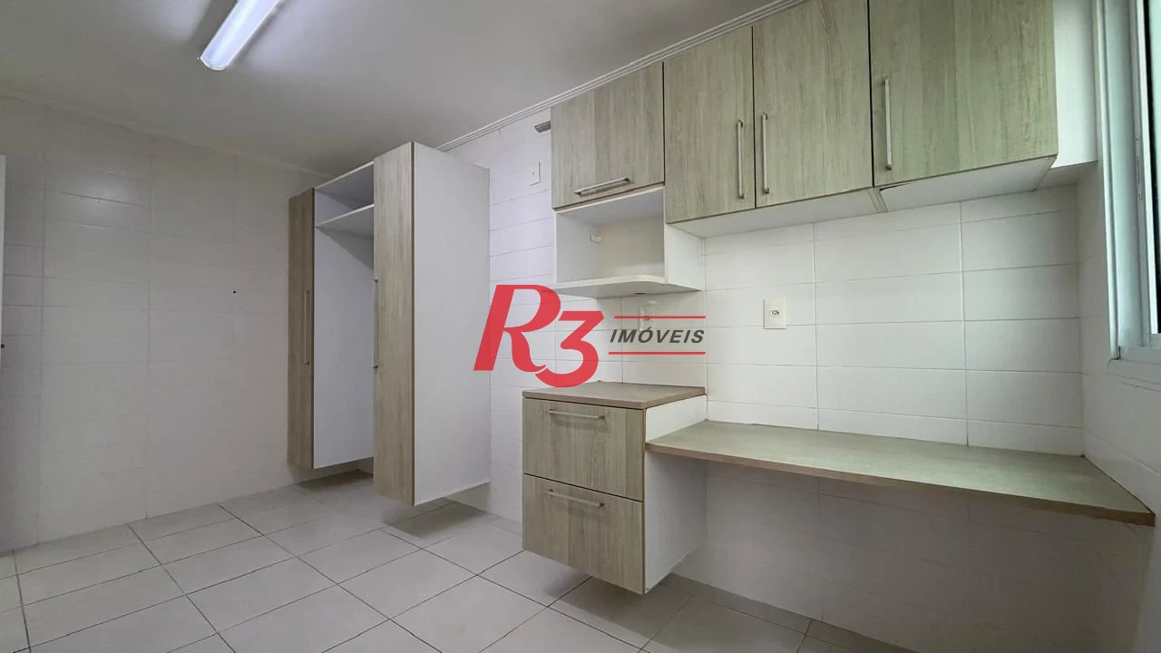 Apartamento com 3 dormitórios, 110 m² - venda por R$ 900.000,00 ou aluguel por R$ 5.000,00/mês - Marapé - Santos/SP