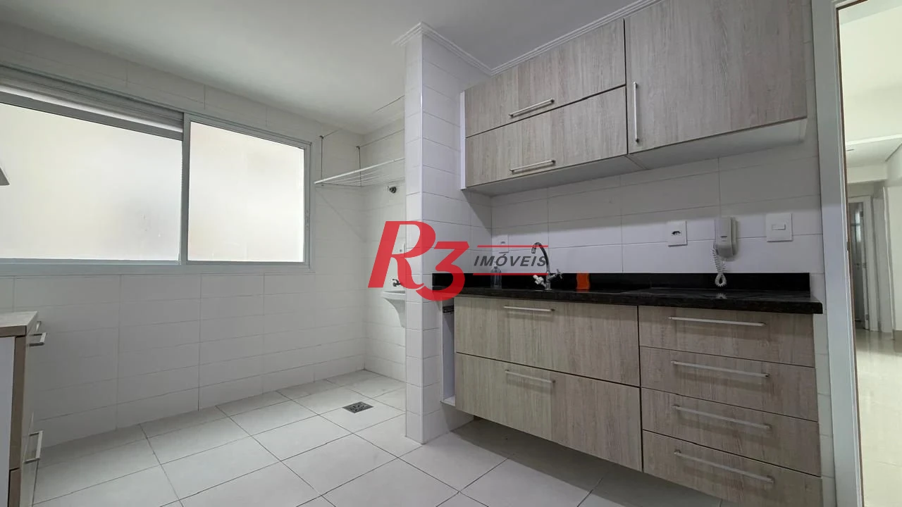 Apartamento com 3 dormitórios, 110 m² - venda por R$ 900.000,00 ou aluguel por R$ 5.000,00/mês - Marapé - Santos/SP