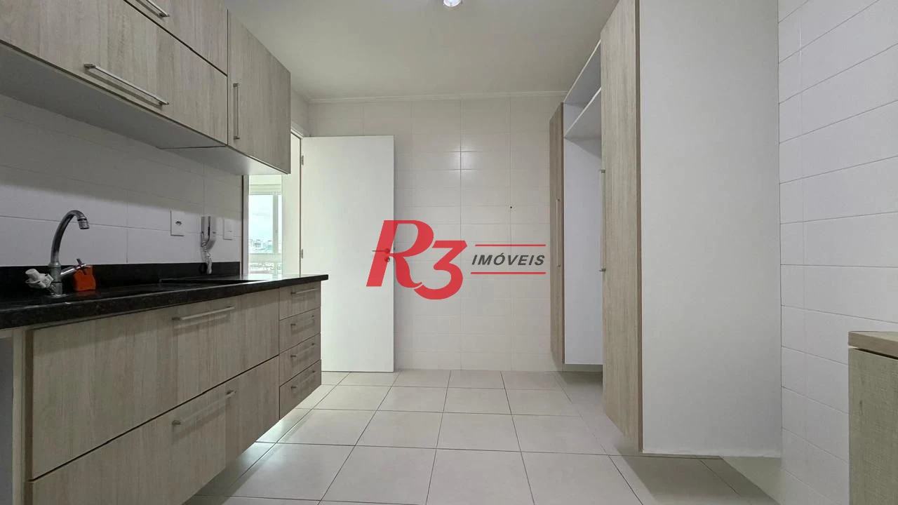 Apartamento com 3 dormitórios, 110 m² - venda por R$ 900.000,00 ou aluguel por R$ 5.000,00/mês - Marapé - Santos/SP