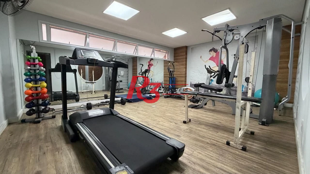 Apartamento com 3 dormitórios, 110 m² - venda por R$ 900.000,00 ou aluguel por R$ 5.000,00/mês - Marapé - Santos/SP