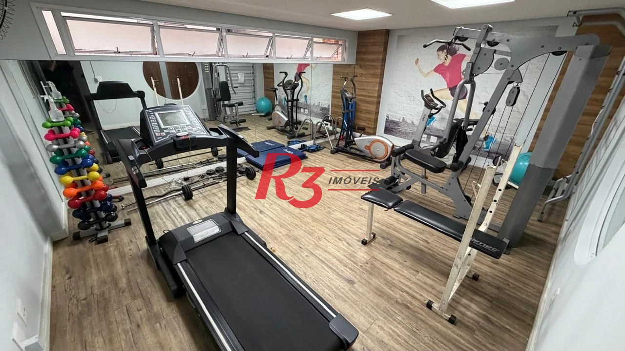 Apartamento com 3 dormitórios, 110 m² - venda por R$ 900.000,00 ou aluguel por R$ 5.000,00/mês - Marapé - Santos/SP