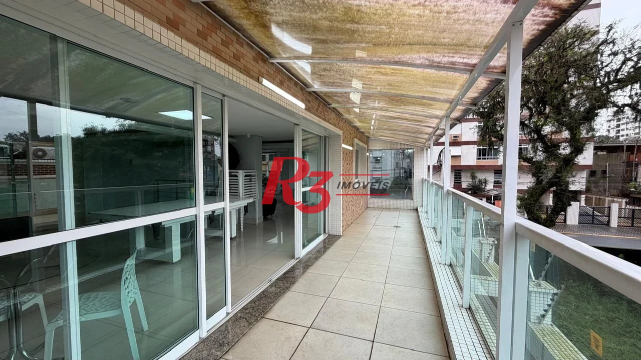 Apartamento com 3 dormitórios, 110 m² - venda por R$ 900.000,00 ou aluguel por R$ 5.000,00/mês - Marapé - Santos/SP